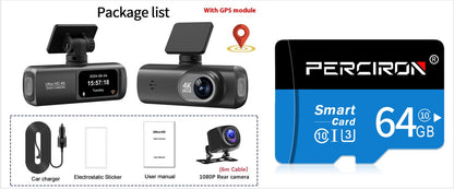 Norvik V22 4K Dual Dash Cam — Complete Kit