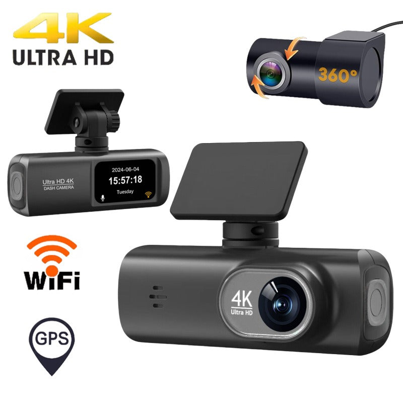 Norvik V22 4K Dual Dash Cam — Complete Kit