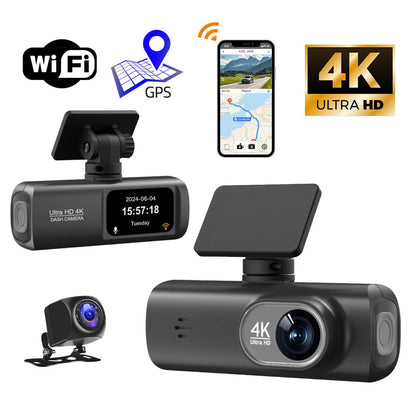 Norvik V22 4K Dual Dash Cam — Complete Kit