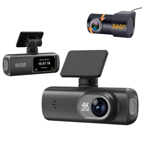 4K Front + Rear Dash Cam | Norvik Pro
